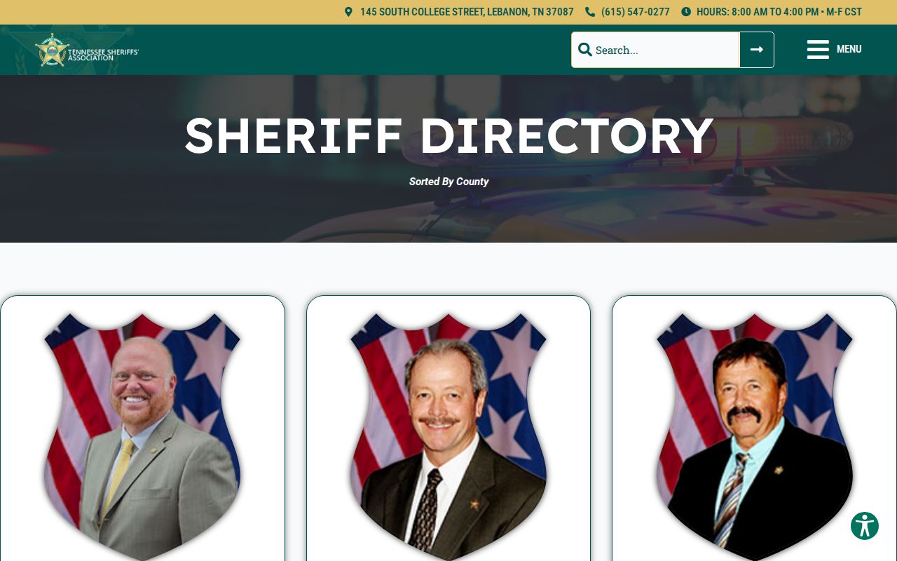 Pickett County official sheriff arrest contact